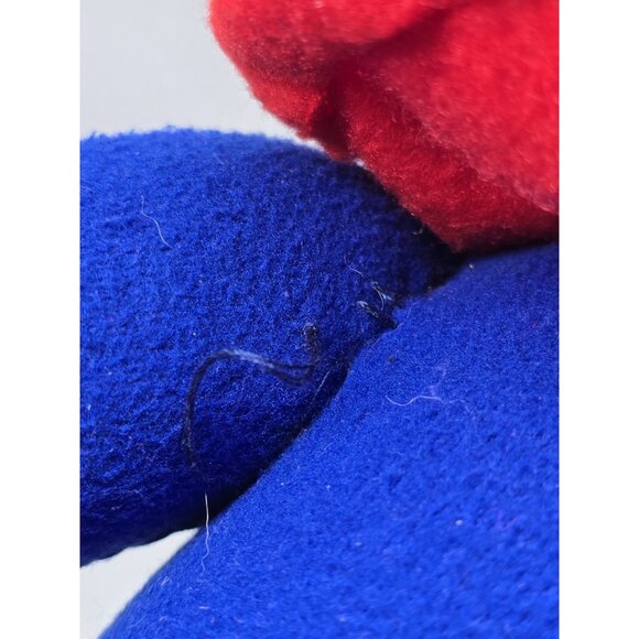 Sock Monkey Superman stuffed animal plush- Handmade 19 Inches - Picture 10 of 14